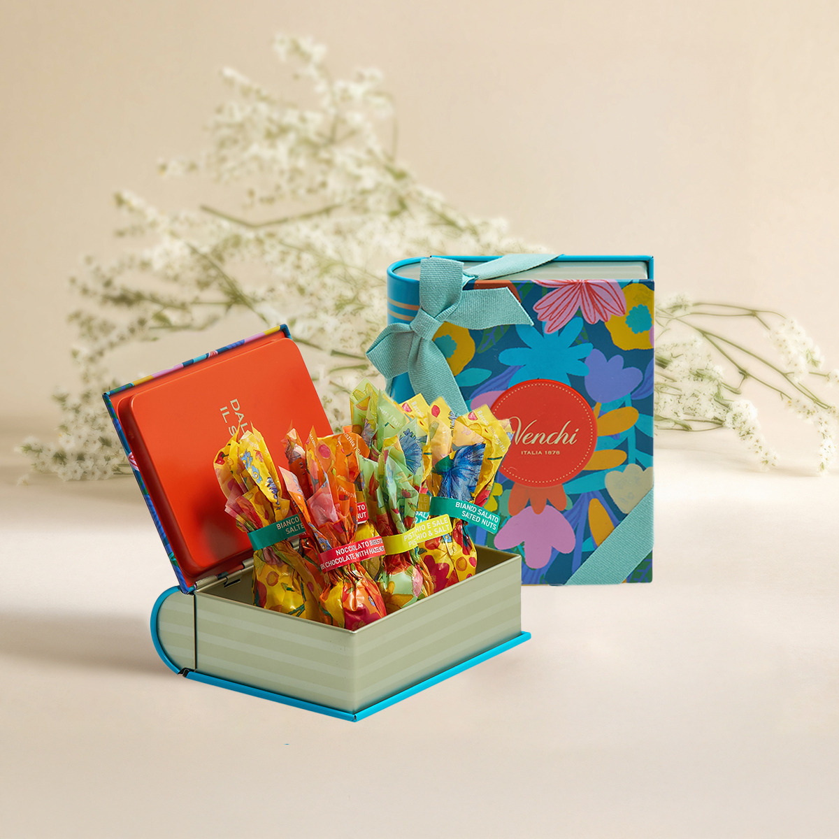 New】ミニブック缶 ドルチェ フィオリトゥーラ 773086｜ヴェンキ