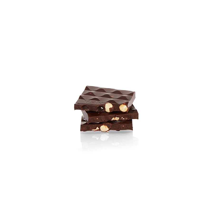 【3+1 対象】ダークチョコレート ヘーゼルナッツ バー -70%シュガー【NEW】 詳細画像 - 3