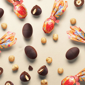 ミニエッグス ダブルダークチョコレート ＆ ヘーゼルナッツ 詳細画像