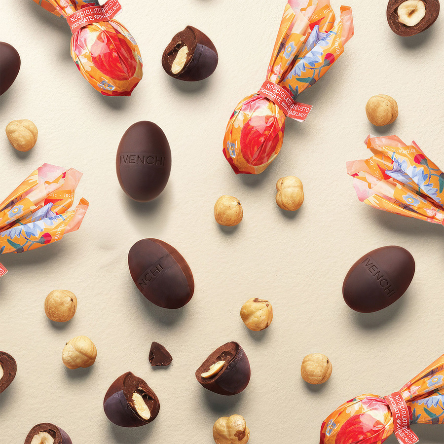 ミニエッグス ダブルダークチョコレート ＆ ヘーゼルナッツ 詳細画像 - 2