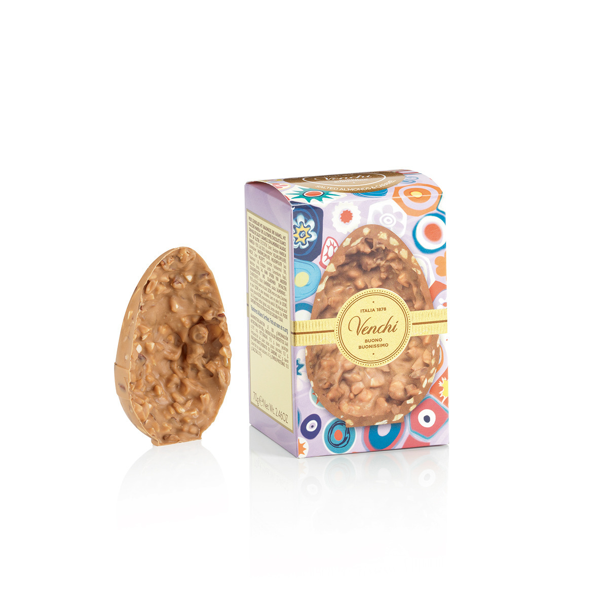 ミニエッグ ソルテッド アーモンド & キャラメル 70g