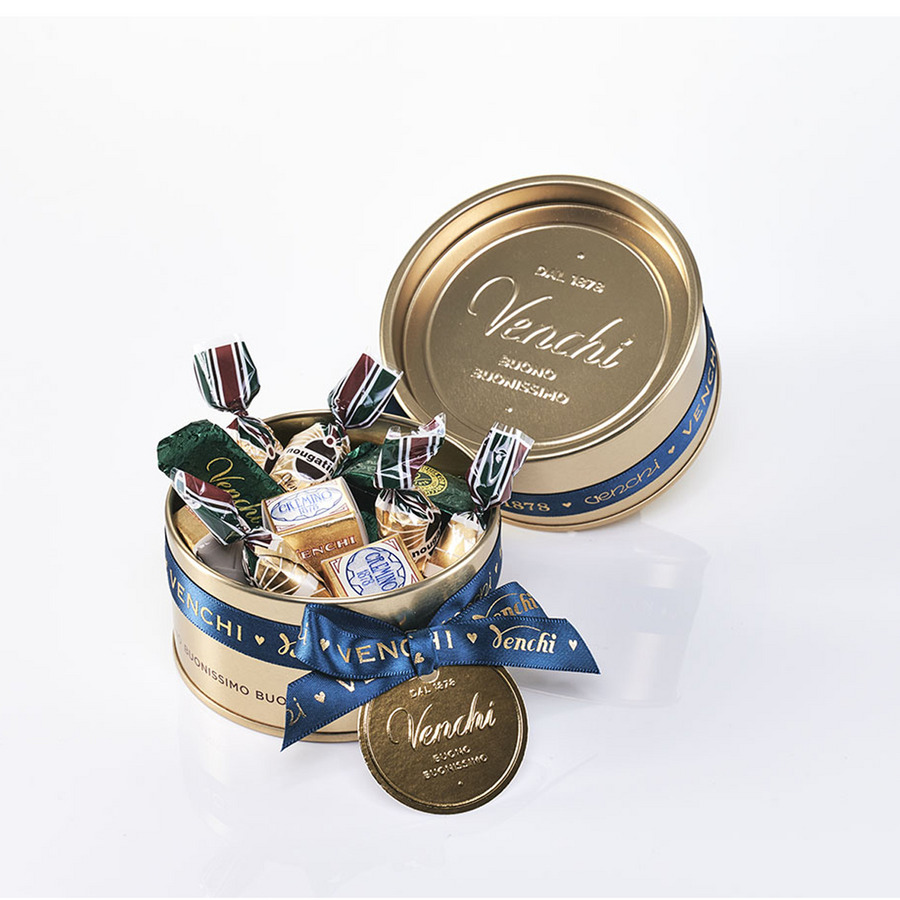 ゴールデンメタル缶 ヴェンキ Venchi 公式 イタリア発のチョコジェラテリア