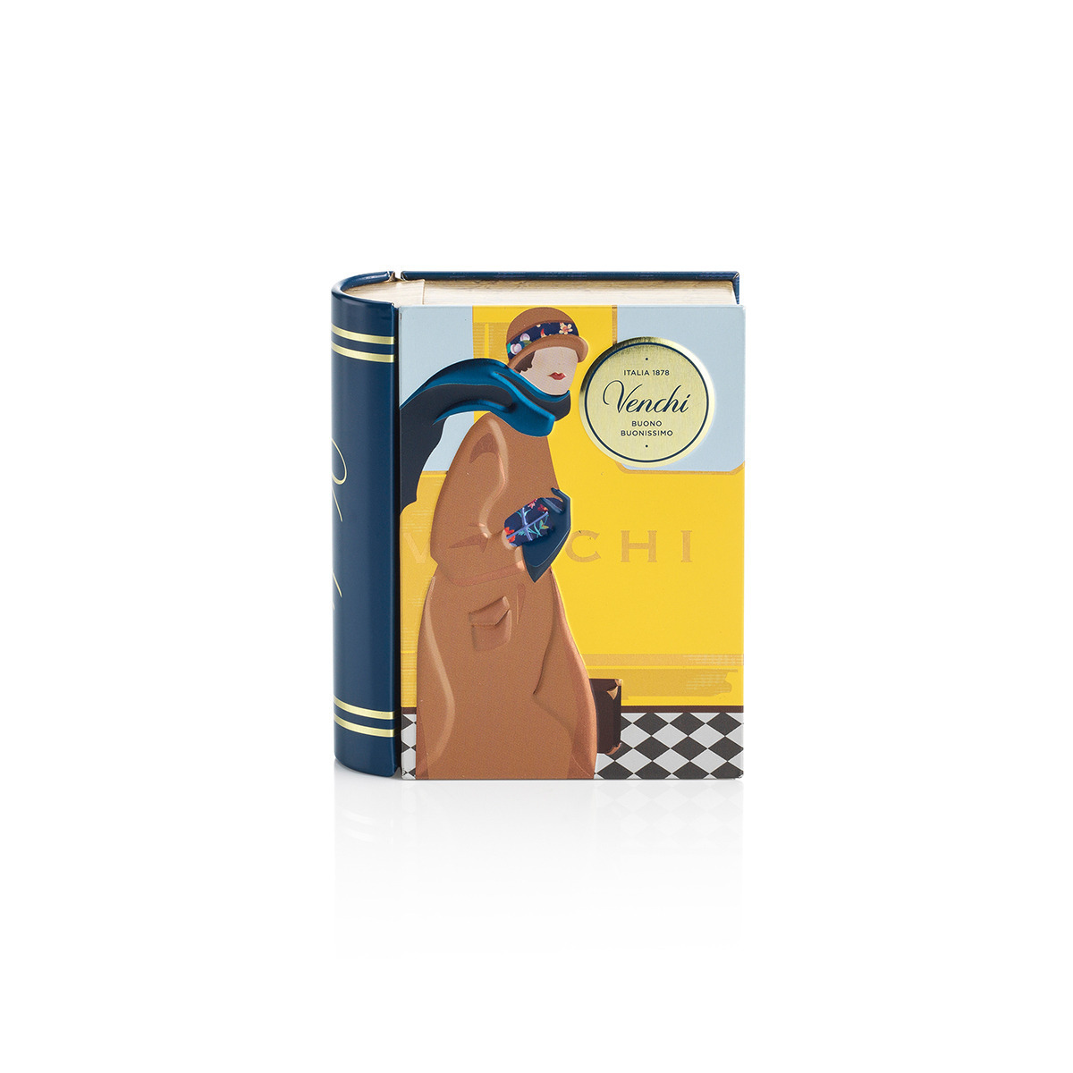 ヴィンテージ ミニブック缶 420536｜ヴェンキ｜Venchi【公式】イタリア