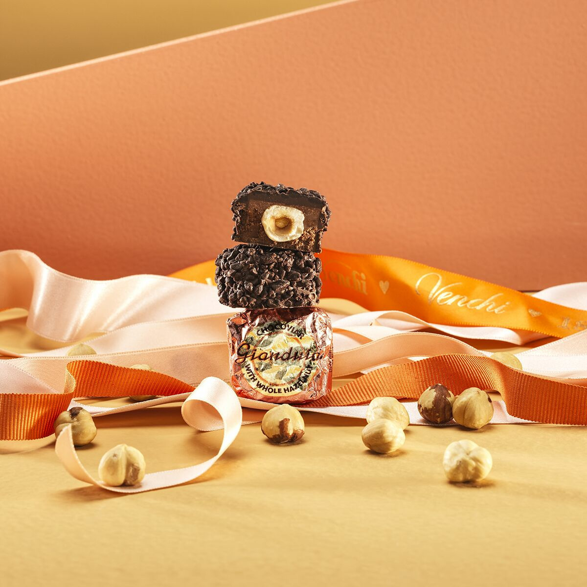 チョコビア ジャンドゥーヤ 6個入 420556｜ヴェンキ｜Venchi【公式