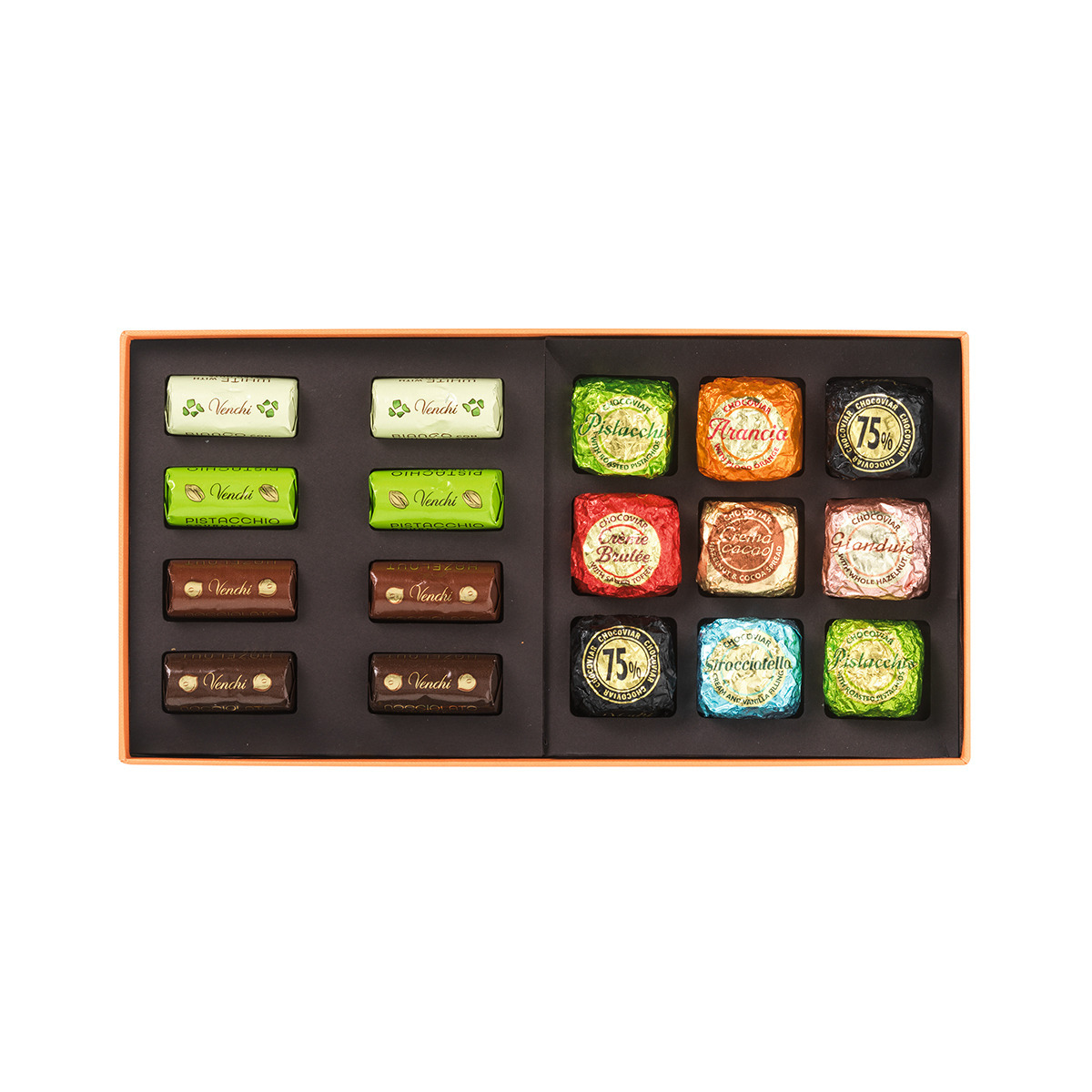 ムリーニ フラワー ラージギフトボックス チョコビア