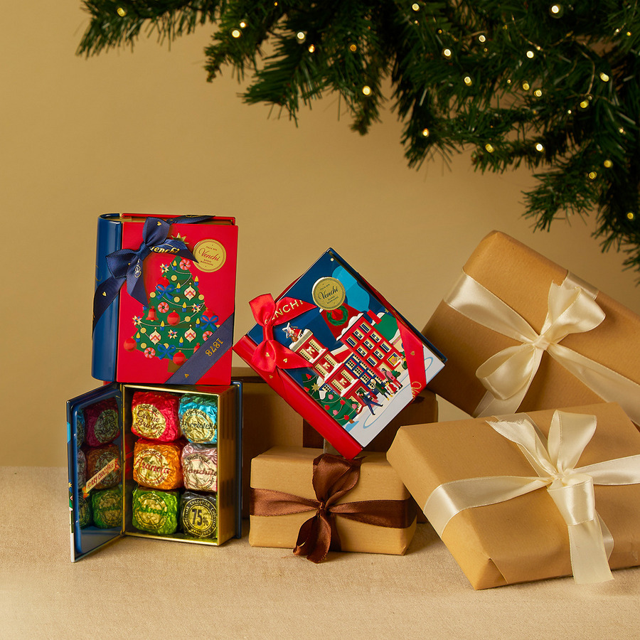 【NEW】ミニブック缶 チョコビア<br>クリスマス アリス ブロー 詳細画像 - 5