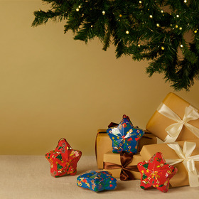 【NEW】スター缶 ブルー<br>クリスマス アリス ブロー 詳細画像