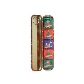 【11月1日(土)9:00より発売】<br>ペンケース缶<br>クリスマス アリス ブロー 詳細画像