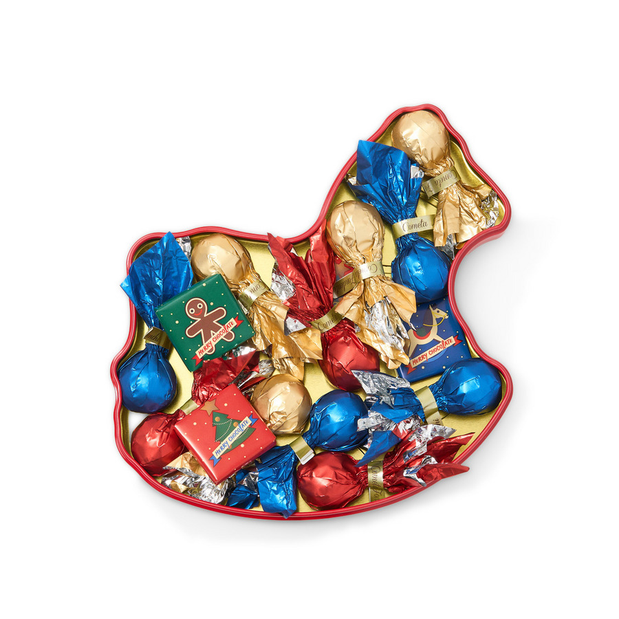 【11月1日(土)9:00より発売】<br>ロッキングホース缶<br>クリスマス アリス ブロー 詳細画像 - 3
