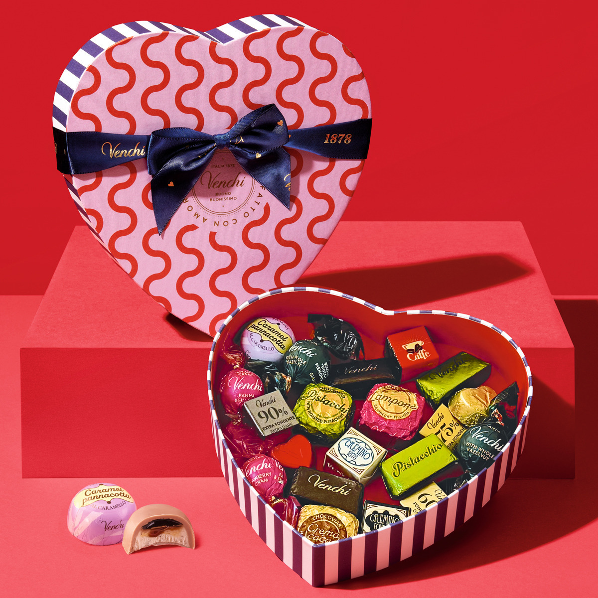 NEW】ハート ギフトボックス ウェーブマイハート 420702｜ヴェンキ