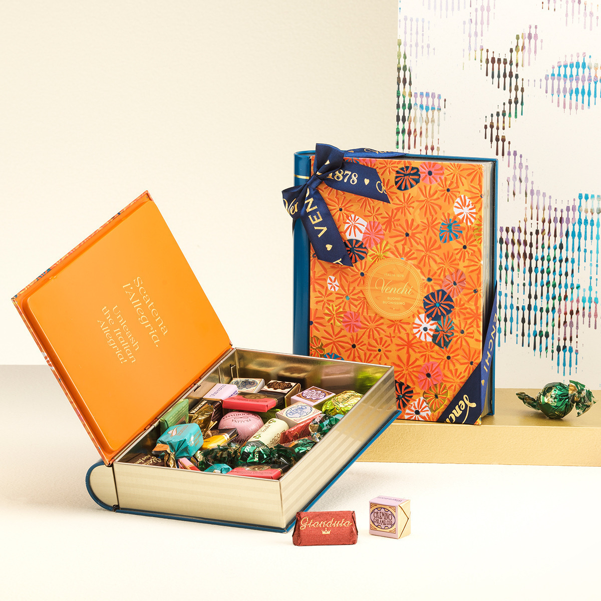 ムリーニ フラワー マキシブック缶 420753｜ヴェンキ｜Venchi【公式