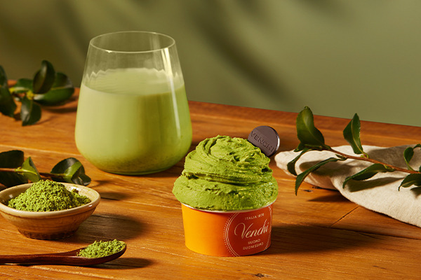 初の日本限定ジェラートフレーバー「抹茶」